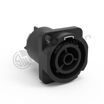 China Manufactured Waterproof 3-Pin Male Power Connector for Outdoor Use LED Display Connection in Electron Applications