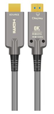 সাঁজোয়া অপটিক্যাল ফাইবার HDMI2.0 HD ক্যাবল ড্রাম 4K 60Hz TPU কভার ক্যাবল জন্য অডিও ভিডিও টিভি সঙ্গে রক্ষা শেল ক্যাবল রিল