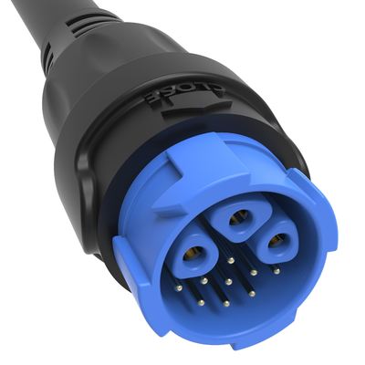 M19 Series Push-pull Self-locking Connection Industrial 3+9  Pin Female Male Plug  Power Signal Connector