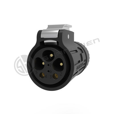 Outdoor IP67 Dual Backup Aviation Plug 7-Pin Male Female Industrial Connector Powercon Female Connector 7 Core Connector