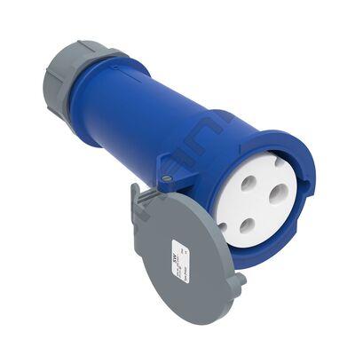 ইন্ডাস্ট্রিয়াল থ্রি পিন সংযোগকারী 32A 220V-250V 50/60Hz 3P 6h 2P+E IP44 CEE/IEC IP44 ওয়াটারপ্রুফ এভিয়েশন মহিলা ইন্ডাস্ট্রিয়াল সংযোগকারী