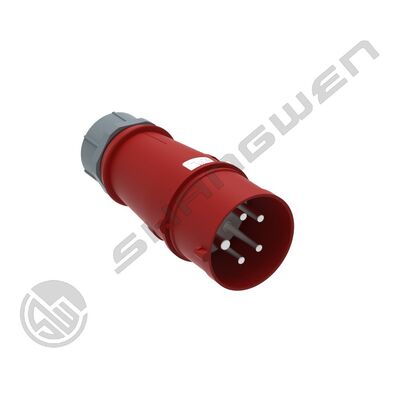 IP44 Industrial 5Pin 32A  Red Socket Male Female Plug Coupler  IP44 Industrial Socket 5P  220-380V Female Male Socket