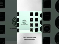 ইনডোর আউটডোর প্যানেল মাউন্ট সংযোগকারী মহিলা পুরুষ আইপি 65 ওয়াটারপ্রুফ ডেটা ক্যাবল সংযোগকারী