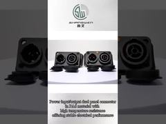 Ip65 বৈদ্যুতিক জলরোধী শক্তি সংযোগকারী মহিলা চ্যাসি সংযোগকারী